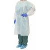 ProCure Isolation Gown White PP Non-Woven Fabric 1 pc Universal Size New
