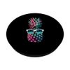Women Pineapple Sunglasses Beach Summer PopSockets mit austauschbarem PopGrip