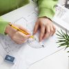Mr. Pen- Clear Protractor 4 Inch, 24 Pack, Bulk Clear Plastic Small Protractor School