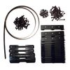 Deck Sunblind System 11060, Louvers Bracket Shutter Hardware Kit, Up to 11 Bo...