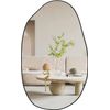 Irregular Asymmetrical Mirror Wall Mounted, Unique Vanity Mirror,Shaped Dressing
