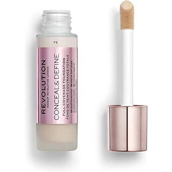 Makeup Revolution Conceal & Define Foundation F6