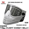 Empire Paintball Maskenlinse, transparent.