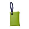 Hanging Pocket Tissue Case "Lily" (Green x Navy)