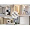 TamBee Door Pivot Hinges Heavy Duty Hinges for Wood Doors 360 Degree Shaft Stainless Steel Pivot Hinge System