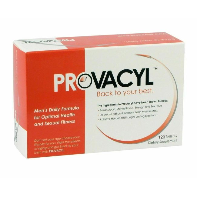 Provacyl Dietary Supplement With Vitamin B6, Vitamin D - 120 Tablets Exp. 01/25