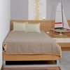 sourcing map Pillow Shams 2 Pack Soft Brushed Microfiber Envelope Closure Pillowcases Khaki 30 x 40cm