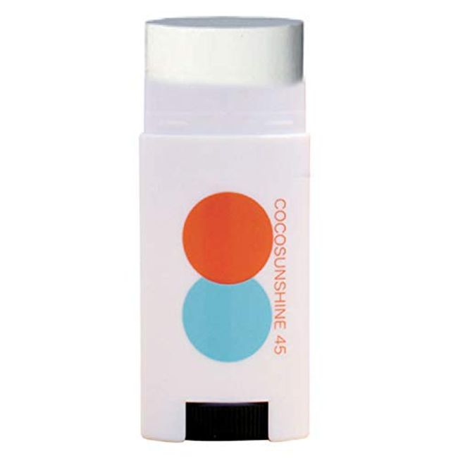 COCOSUNSHINE Face Stick, UV Face Stick, Coconut White