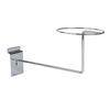 SSWBasics Retail Hat Display for Slatwall - Chrome Slatwall Hat Display, 8-5/8"