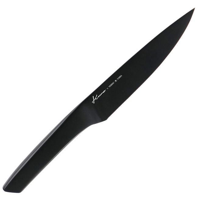 kuro by YEBISUYAIBA Petty Knife, 5.1 inches (13 cm), Kitchen Knife, Dishwasher Safe, Stainless Steel, Ebisu Blade