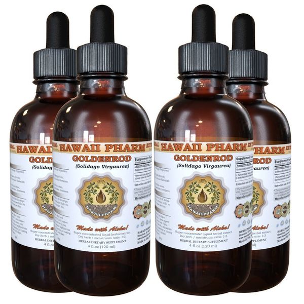 Goldenrod (Solidago virgaurea L.) Liquid Extract 4x4 oz