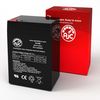 AJC Battery Compatible with CSB GP640 6V 4.5Ah UPS Battery