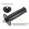 sourcing map 2pcs Rotary Tool Side Handle 14mm Thread 141mm Length Plastic Rotary Tool Handle Replacement Auxiliary Sander Handle Tool