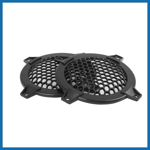 A ABSOPRO 4pcs Grill Cover 4" Mesh Protector Car Speaker Cover Woofer Subwoofer Grill Item Replacement