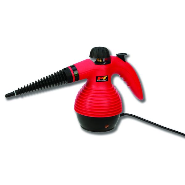 Performance Tool W50079 Red/Black 900W Handheld Steam Cleaner