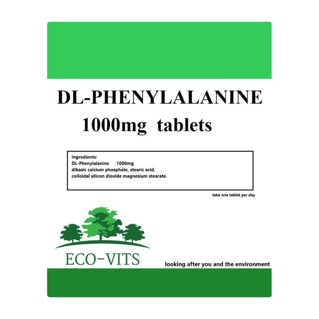 DL-Phenylalanine 1000 mg High Strength 240 Tablets