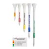 Pride Professional Tee System ProLength Plus Tee, 3-1/4-Inch, 75 Count Bag (Blue on Natural)