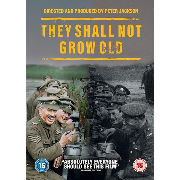They Shall Not Grow Old [DVD] [2018]