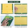 Kensizer 12-Pack Mouse Rat Glue Trap, Super Sticky Adhesive Glue Board Traps for Mice Rats Catches Indoor&Outdoor, Trampas para Ratones, Extra Strength Heavy Duty Large Size Pads