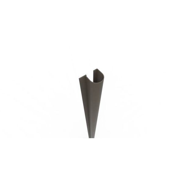 Finger Pinch Jamb Protector Guard for Door Hinge Pull Side Safety Shield 2032mm - Brown