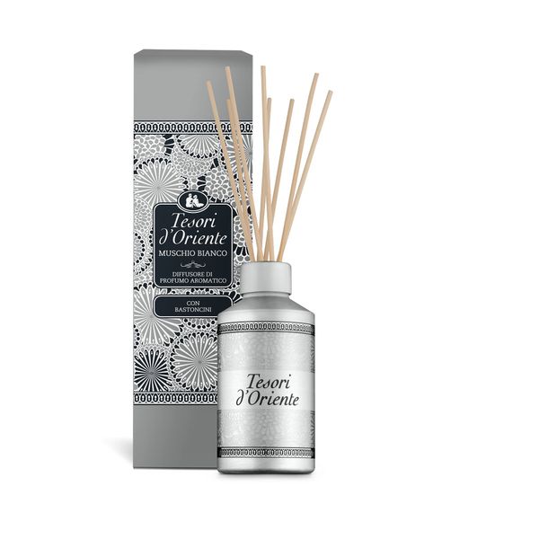 Tesori d'Oriente White Musk Aroma Diffuser with Sticks 200 ml