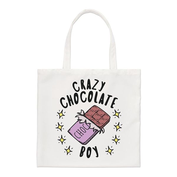 Crazy Chocolate Boy Stars Regular Tote Bag