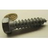 Galvanized Hex Head Lag Screw  1/2 Threads x 2.00" Length, 20 pcs