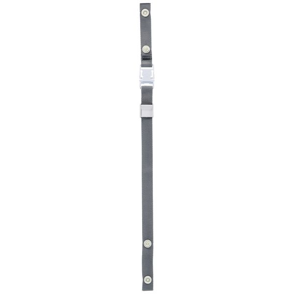 C'sCLUB S 0383-05 One-Touch Chin Strap, Long, Gray