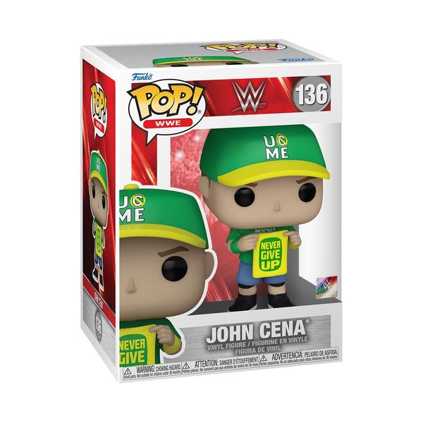 Funko Pop! WWE: 60th Anniversary - John Cena (Never Give Up)