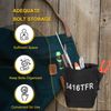 Black Flame Retardant Tool Kit with Replacement Probe Tip Hole, Water Repellent