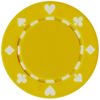 50 Clay Composite Suited 11.5-Gram Poker Chips (YELLOW)