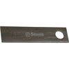 Stens 373-173 Rake Teeth, Replaces Bluebird: 5001, 539005001, 4 Length x 1 Width x 0.122 Thickness, Straight (Pack of 52) Black