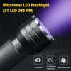 21 LED UV Flashlight Banknote Black Light Ultraviolet Pet Urine Stain Detector