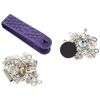 Prym Eyelets and Washers, Silver, Durchmesser 4 mm