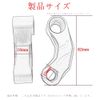 DGYACHOR Motorcycle Mirror Riser Mirror Holder Offset Holder Extension Adapter Extension Post Adapter Aluminum