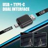 2 in 1 Wireless CarPlay Android Auto Dual USB Dongle Mini Adapter OTA Supported