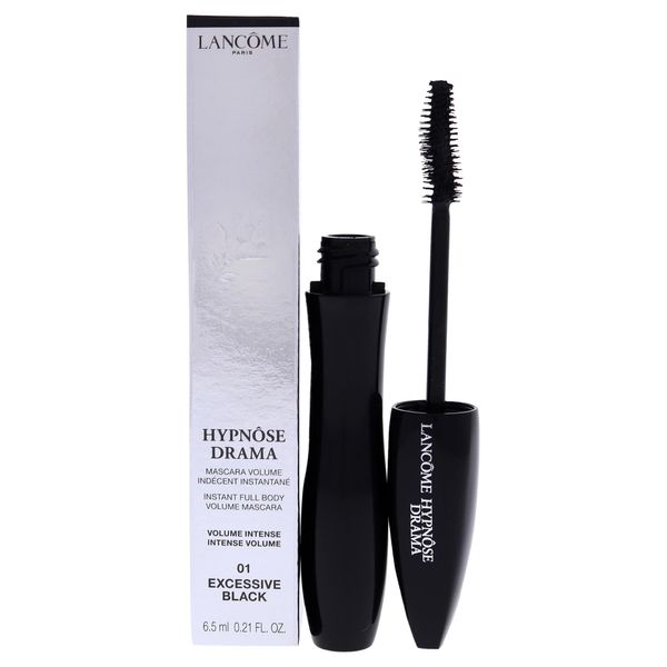 Lancome Hypnose Drama Instant Full Body Volume Mascara, 01 Excessive Black, Donna, 6.5 g