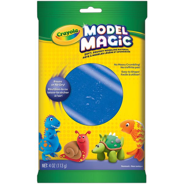 Bulk Buy: Crayola Model Magic 4 Ounces Blue 57-4442 (3-Pack)