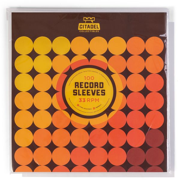 33 Rpm Record Sleeves, 100-Pack Mvin-001