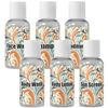 YouCustomizeIt Personalized Orange & Blue Leafy Swirls Travel Bottles