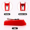 SAVITA 3pcs Record Player Needle, Turntable Replacement Needle Durable Record Player Needle Replacement for Vinyl Record Player (Red)