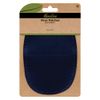 Hemline Green Vinyl Patch Navy 2 Pieces
