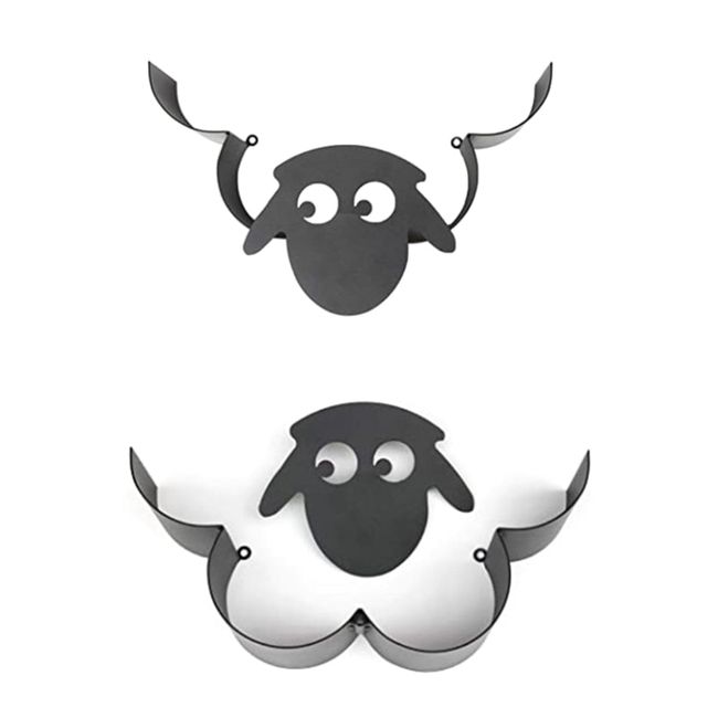 Shelf-Sheep for wall decoration and toilet paper storage