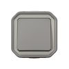 Legrand - Plexo 10A waterproof two-way or two-way switch delivered complete for mounting in grey