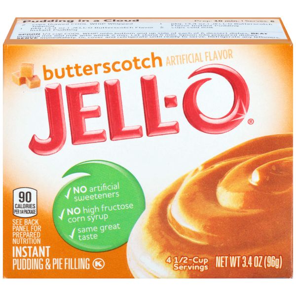 Jell-O Butterscotch Instant Pudding & Pie Filling 96g