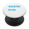 Race'em Break'em Fix'em Repeat RC Car Remote Control Car PopSockets Swappable PopGrip