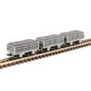 Peco GR-320 Festiniog Railway 2t Slate Wagon Set (3)