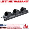 Universal Triple 3 Hole A-Pillar Gauge Meter Pod Drift Race Boost Display Holder
