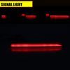 LED Red Rear Tail Light Brake Light Bumper Reflector For 2016-2019 Ford Explorer