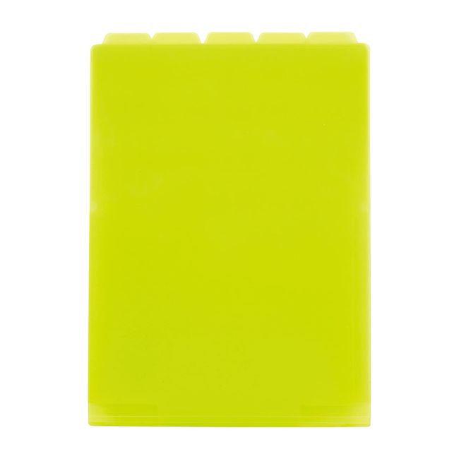 Shinseki Say ahutexihu 5 indekkusuforuda- A4 vertical Act – 915 Light Green